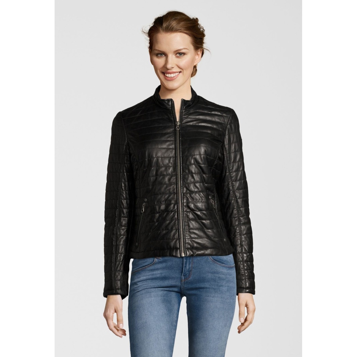 Geaca de Piele Naturala Dama Gipsy Neagra Baya LNB W – IMBRACAMINTE Geaca de Piele Naturala Dama Gipsy Neagra Baya LNB W – IMBRACAMINTE
