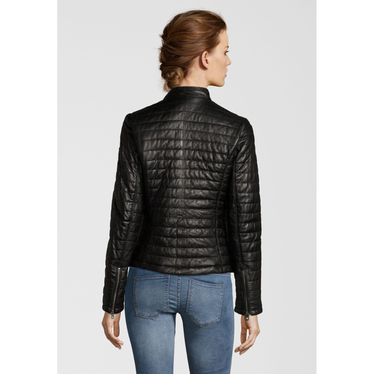 Geaca de Piele Naturala Dama Gipsy Neagra Baya LNB W – IMBRACAMINTE Geaca de Piele Naturala Dama Gipsy Neagra Baya LNB W – IMBRACAMINTE