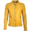 Geaca de Piele Naturala Barbati Gipsy Galbena Beat S19 SF NZROV - readytowear