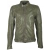Geaca de Piele Naturala Barbati Gipsy Verde Beat S19 SF NZROV - readytowear