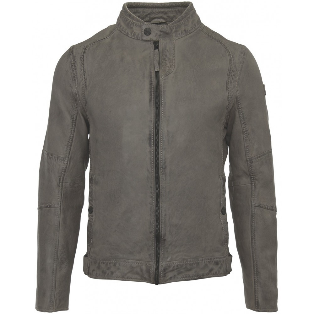 Geaca de Piele Naturala Barbati Gipsy Gri Beat SF LVW Geaca de Piele Naturala Barbati Gipsy Gri Beat SF LVW - readytowear.ro
