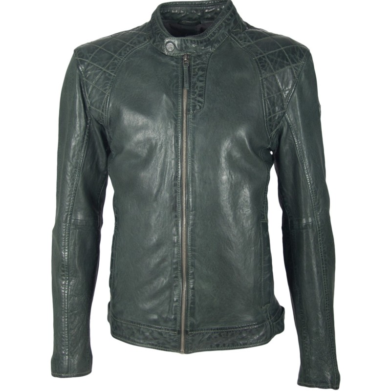 Geaca de Piele Naturala Barbati Gipsy Olive Beat W19 SF NZROV – IMBRACAMINTE