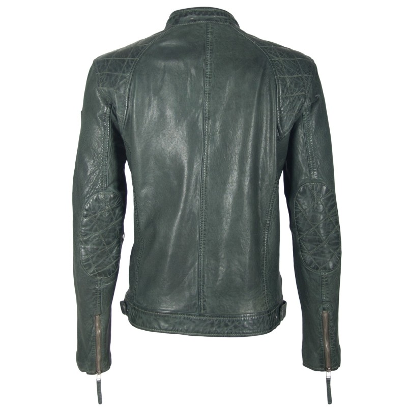 Geaca de Piele Naturala Barbati Gipsy Olive Beat W19 SF NZROV – IMBRACAMINTE