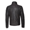 Geaca de Piele Naturala Barbati Gipsy Neagra Bent SF LCOUNTV - readytowear.ro