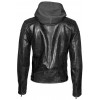 Geaca de Piele Naturala Barbati Gipsy Neagra Bilo LACRUV - readytowear.ro