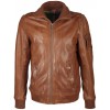 Geaca de Piele Naturala Barbati Gipsy Coniac Blast LALIV – IMBRACAMINTE