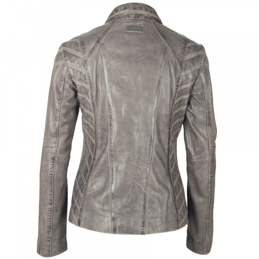 Geaca de Piele Naturala Dama Gipsy Gri Breeze LASARV Geaca de Piele Naturala Dama Gipsy Gri Breeze LASARV - readytowear.ro