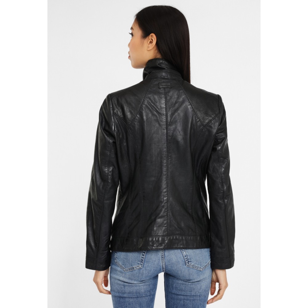 Geaca de Piele Naturala Dama Gipsy Neagra Breeze S20 LAJUV Geaca de Piele Naturala Dama Gipsy Neagra Breeze S20 LAJUV - readytowear.ro