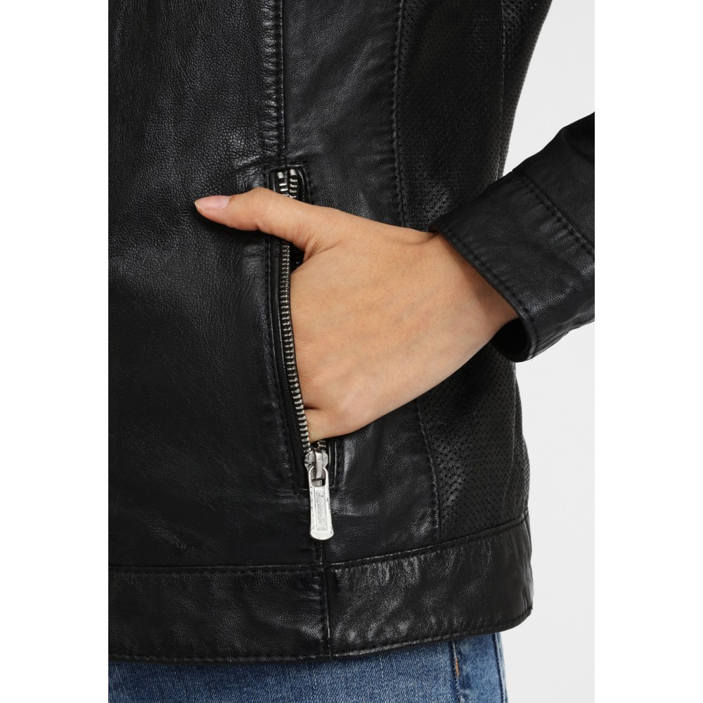 Geaca de Piele Naturala Dama Gipsy Neagra Breeze S20 LAJUV Geaca de Piele Naturala Dama Gipsy Neagra Breeze S20 LAJUV - readytowear.ro