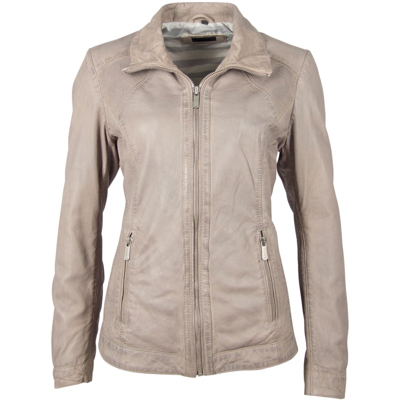 Geaca de Piele Naturala Dama Gipsy Gri Breeze S20 LAJUV – IMBRACAMINTE Geaca de Piele Naturala Dama Gipsy Gri Breeze S20 LAJUV – IMBRACAMINTE