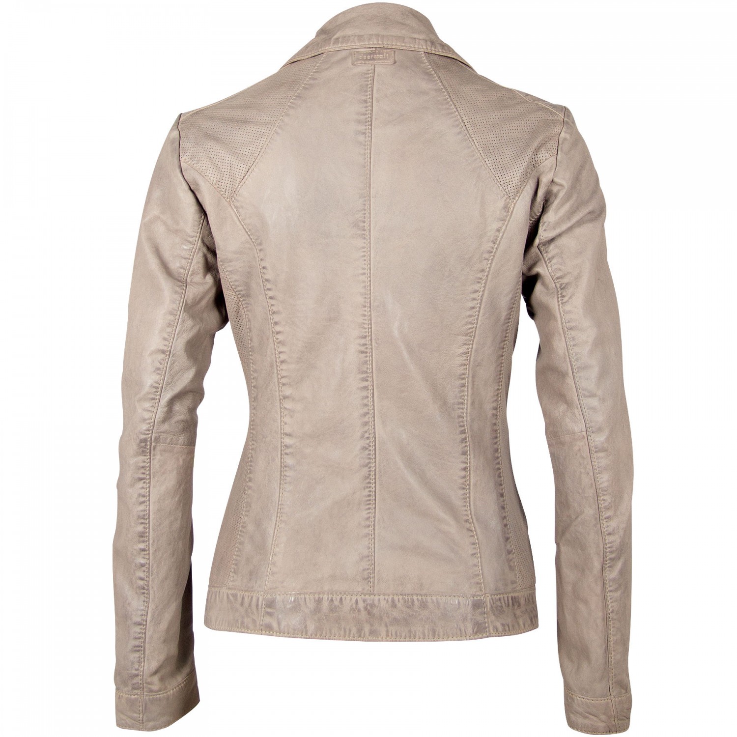 Geaca de Piele Naturala Dama Gipsy Gri Breeze S20 LAJUV – IMBRACAMINTE