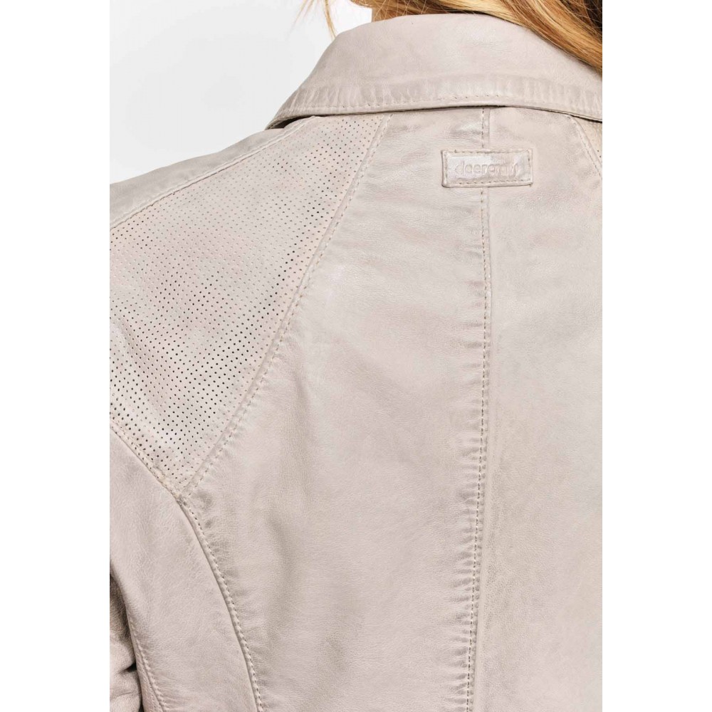 Geaca de Piele Naturala Dama Gipsy Gri Breeze S20 LAJUV Geaca de Piele Naturala Dama Gipsy Gri Breeze S20 LAJUV - readytowear.ro