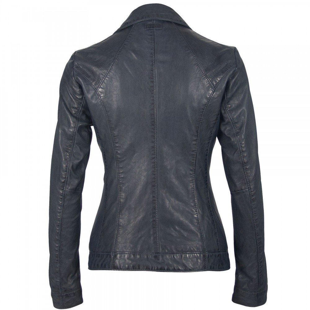 Geaca de Piele Naturala Dama Gipsy Bleumarin Breeze S20 LAJUV Geaca de Piele Naturala Dama Gipsy Bleumarin Breeze S20 LAJUV - readytowear.ro