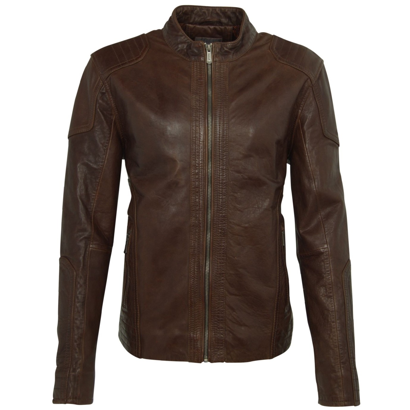 Geaca de Piele Naturala Barbati Gipsy Maro Bronn LASTAV – IMBRACAMINTE
