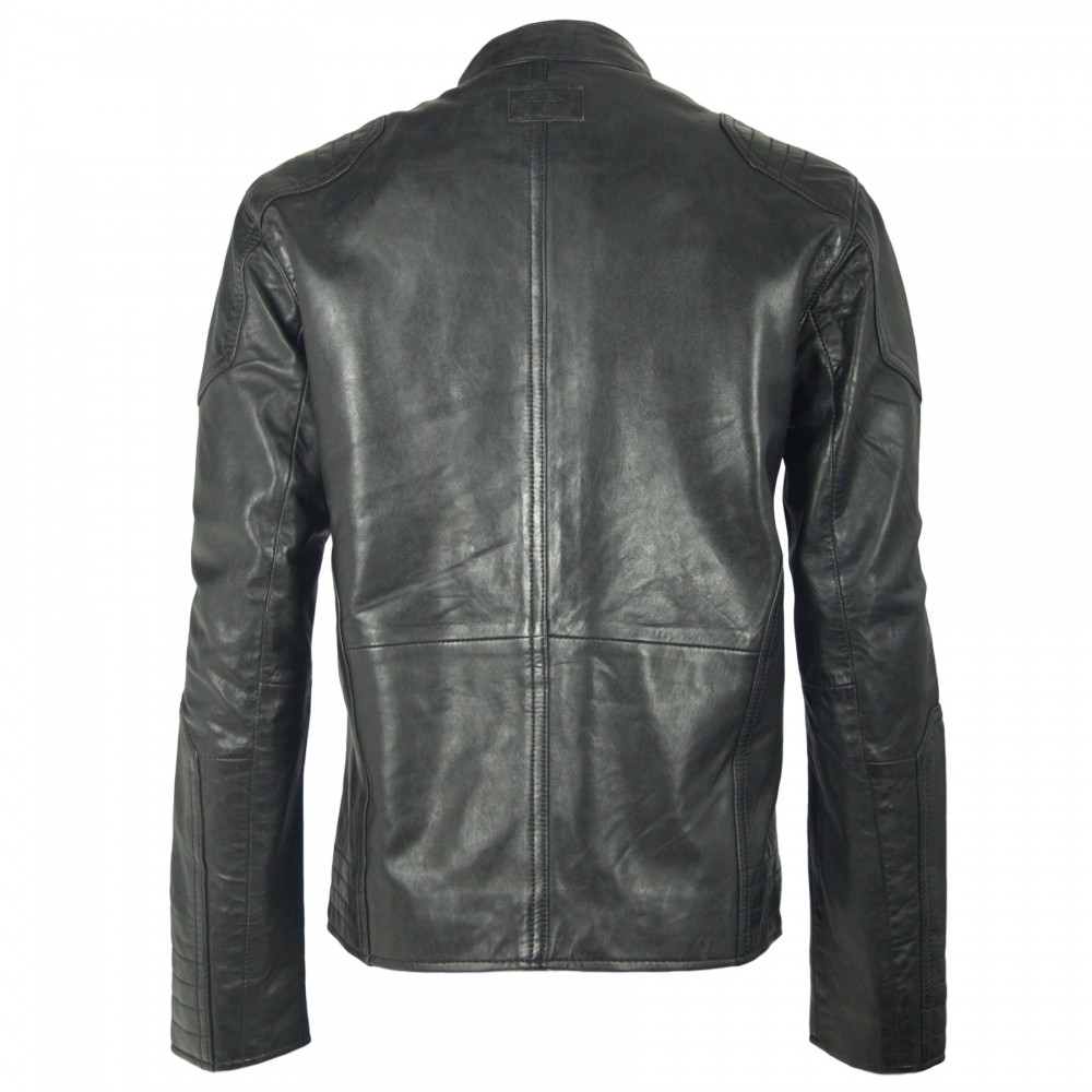 Geaca de Piele Naturala Barbati Gipsy Neagra Bronn LASTAV Geaca de Piele Naturala Barbati Gipsy Neagra Bronn LASTAV - readytowear.ro