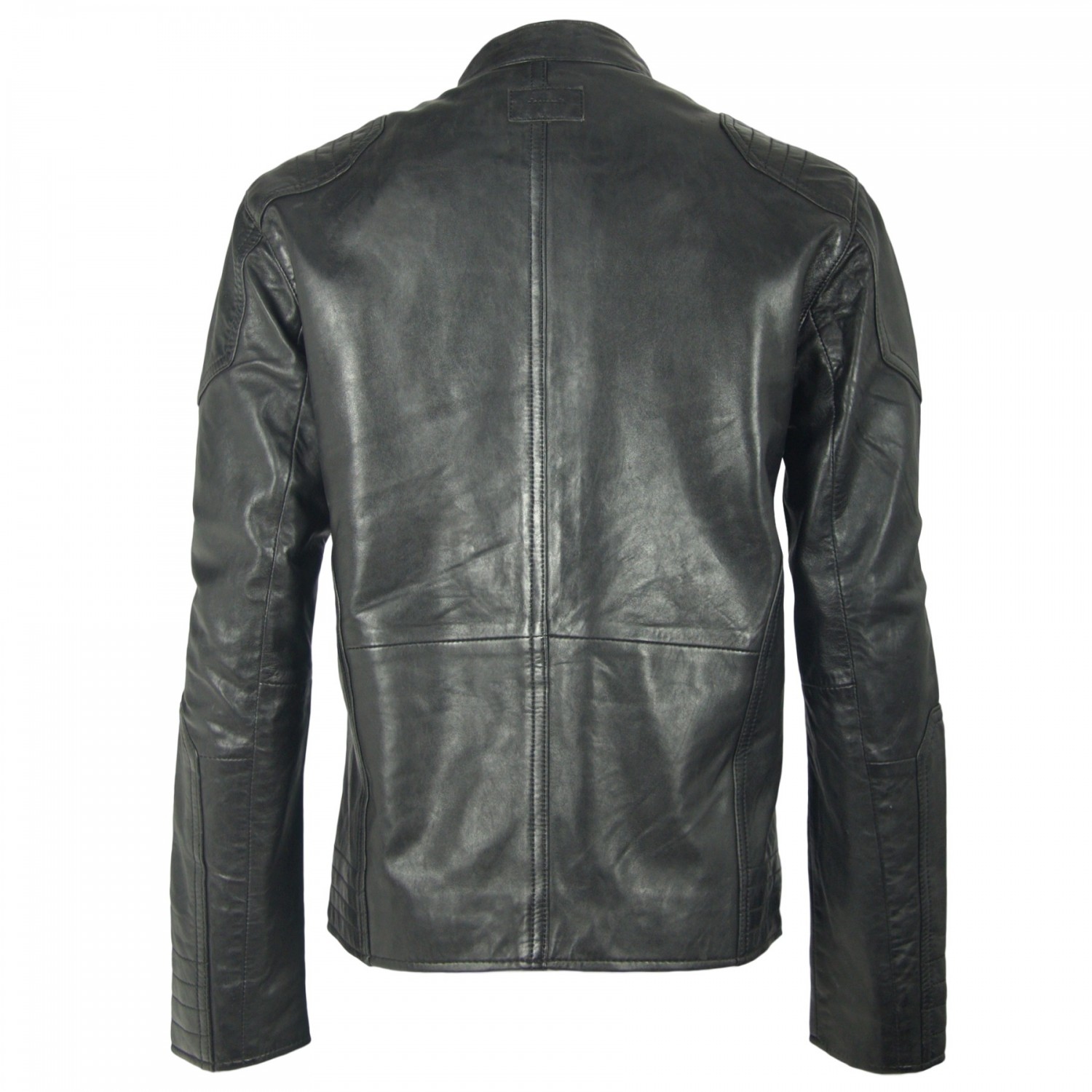 Geaca de Piele Naturala Barbati Gipsy Neagra Bronn LASTAV – IMBRACAMINTE