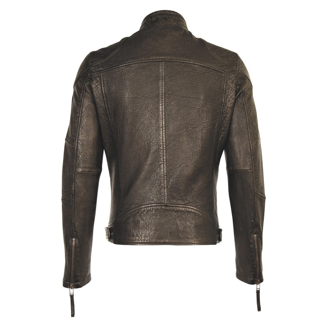 Geaca de Piele Naturala Barbati Gipsy Maro Burt W17 SF NSLAV – Black Friday