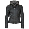 Geaca de Piele Naturala Dama Gipsy Neagra Cacey Geaca de Piele Naturala Dama Gipsy Neagra Cacey - readytowear