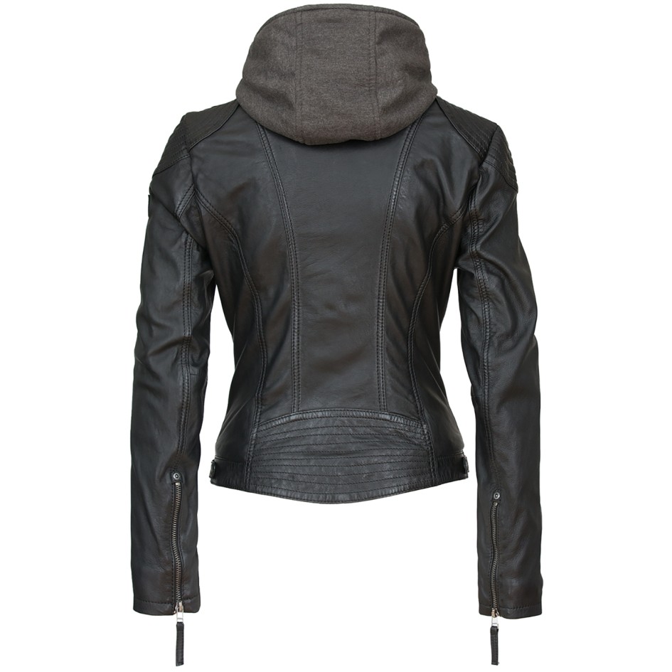 Geaca de Piele Naturala Dama Gipsy Neagra Cacey – Black Friday Geaca de Piele Naturala Dama Gipsy Neagra Cacey – Black Friday