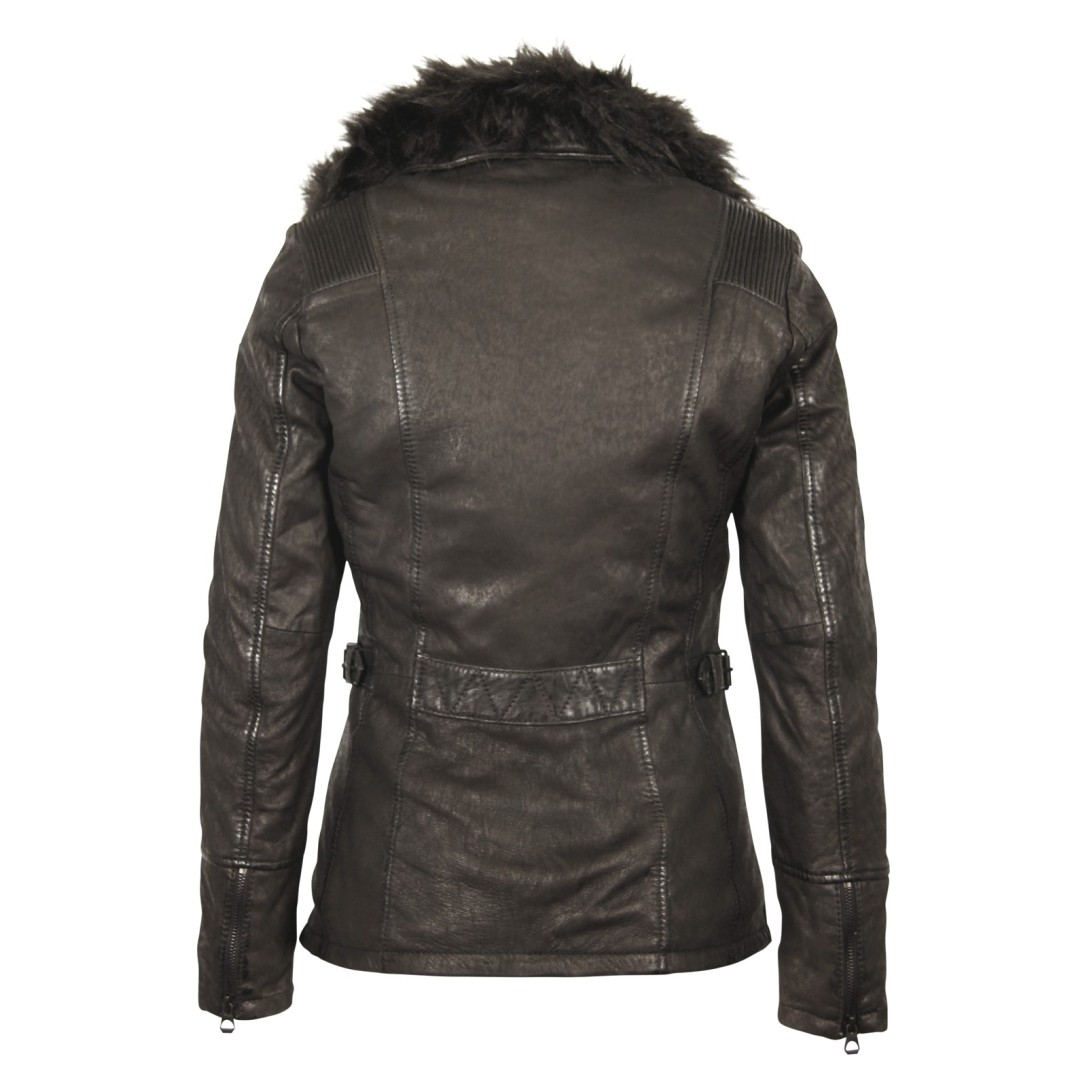 Geaca de Piele Naturala Dama Gipsy Neagra Cadiz LCOUNTV – IMBRACAMINTE Geaca de Piele Naturala Dama Gipsy Neagra Cadiz LCOUNTV – IMBRACAMINTE