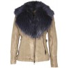 Geaca de Piele Naturala Dama Gipsy Gri Cadiz NSLONTV Geaca de Piele Naturala Dama Gipsy Gri Cadiz NSLONTV - readytowear.ro