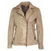 Geaca de Piele Naturala Dama Gipsy Gri Cadiz NSLONTV Geaca de Piele Naturala Dama Gipsy Gri Cadiz NSLONTV - readytowear.ro