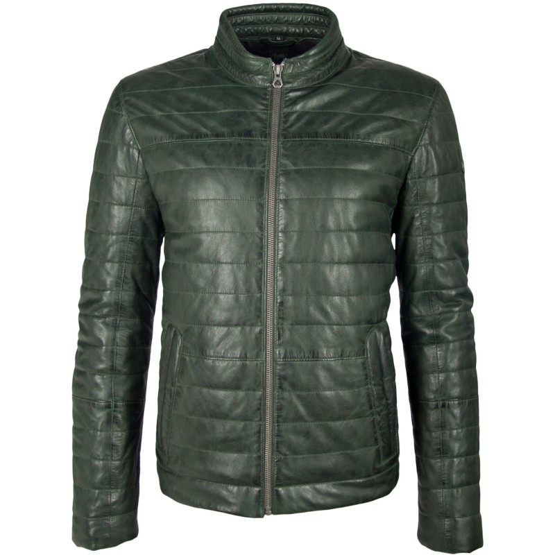 Geaca de Piele Naturala Barbati Gipsy Verde Inchis Callan LNB W – IMBRACAMINTE Geaca de Piele Naturala Barbati Gipsy Verde Inchis Callan LNB W – IMBRACAMINTE