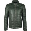 Geaca de Piele Naturala Barbati Gipsy Verde Inchis Callan LNB W - readytowear