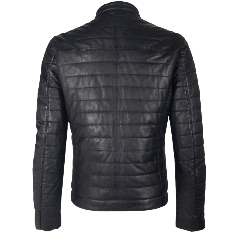 Geaca de Piele Naturala Barbati Gipsy Neagra Callan LNB W – IMBRACAMINTE