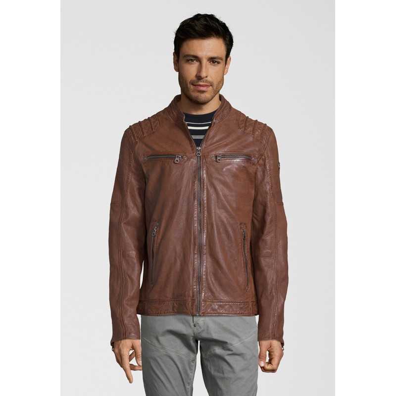 Geaca de Piele Naturala Barbati Gipsy Coniac Inchis Camren S19 LASYV – IMBRACAMINTE Geaca de Piele Naturala Barbati Gipsy Coniac Inchis Camren S19 LASYV – IMBRACAMINTE