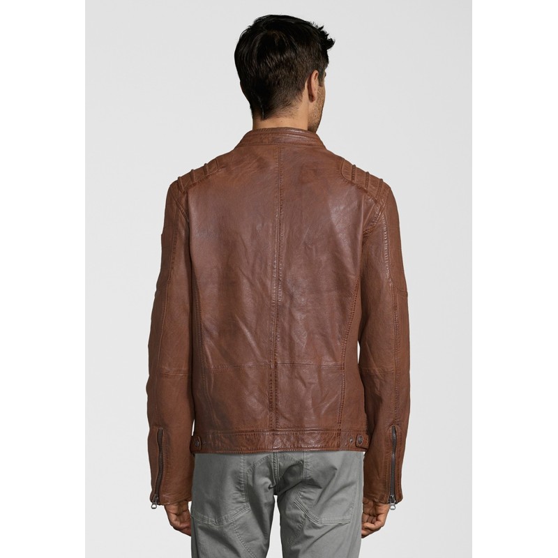 Geaca de Piele Naturala Barbati Gipsy Coniac Inchis Camren S19 LASYV – IMBRACAMINTE Geaca de Piele Naturala Barbati Gipsy Coniac Inchis Camren S19 LASYV – IMBRACAMINTE