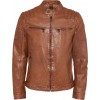 Geaca de Piele Barbati Gipsy Coniac Camren SF NSLV - readytowear