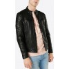 Geaca de Piele Naturala Barbati Gipsy Neagra Camren SF NSLVW Geaca de Piele Naturala Barbati Gipsy Neagra Camren SF NSLVW - readytowear.ro
