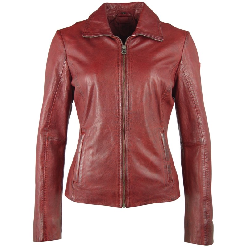 Geaca de Piele Naturala Dama Gipsy Visinie Caren LONTV – IMBRACAMINTE Geaca de Piele Naturala Dama Gipsy Visinie Caren LONTV – IMBRACAMINTE