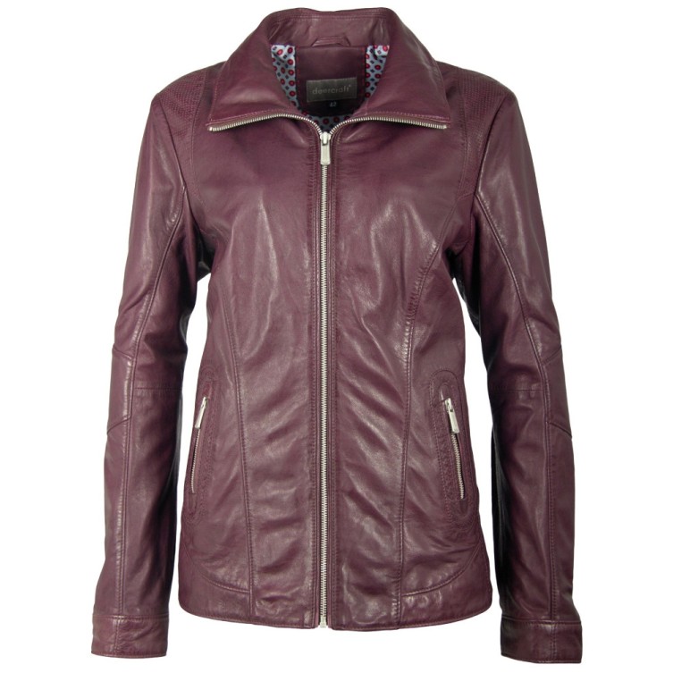 Geaca de Piele Naturala Dama Gipsy Visinie Carrey S18 LDCV – IMBRACAMINTE Geaca de Piele Naturala Dama Gipsy Visinie Carrey S18 LDCV – IMBRACAMINTE