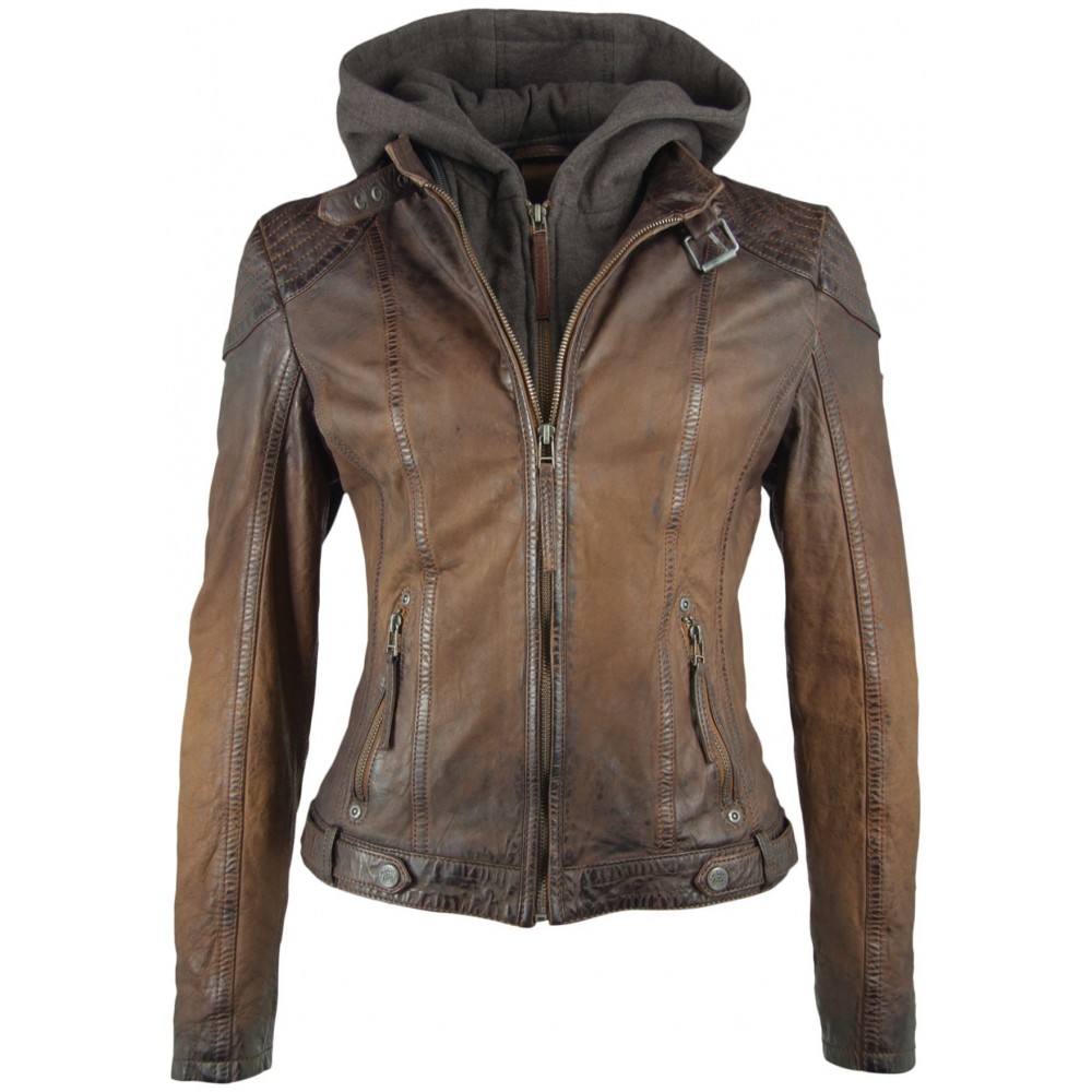 Geaca de Piele Dama Gipsy Maro Antic Cascha LAMOV Geaca de Piele Dama Gipsy Maro Antic Cascha LAMOV - readytowear.ro