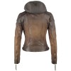 Geaca de Piele Dama Gipsy Maro Antic Cascha LAMOV geci de piele - readytowear.ro