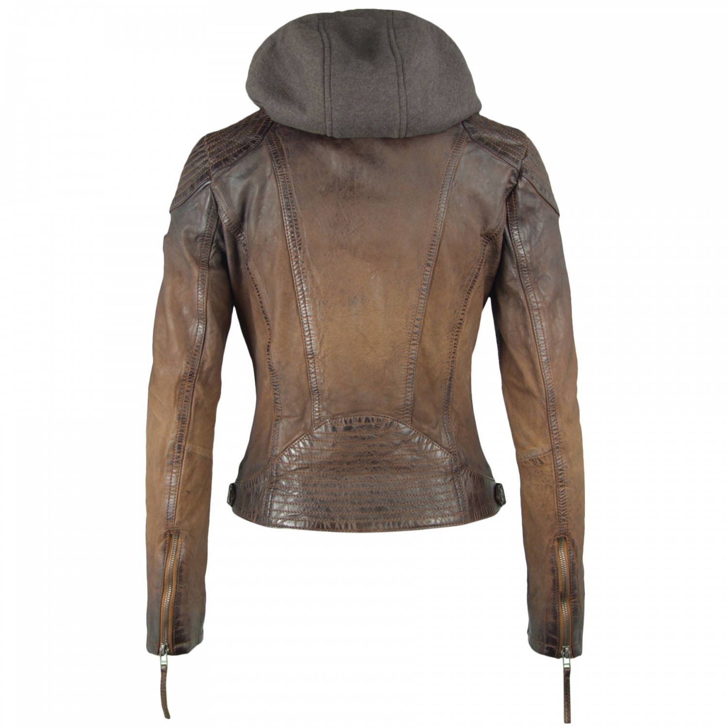 Geaca de Piele Dama Gipsy Maro Antic Cascha LAMOV – Black Friday