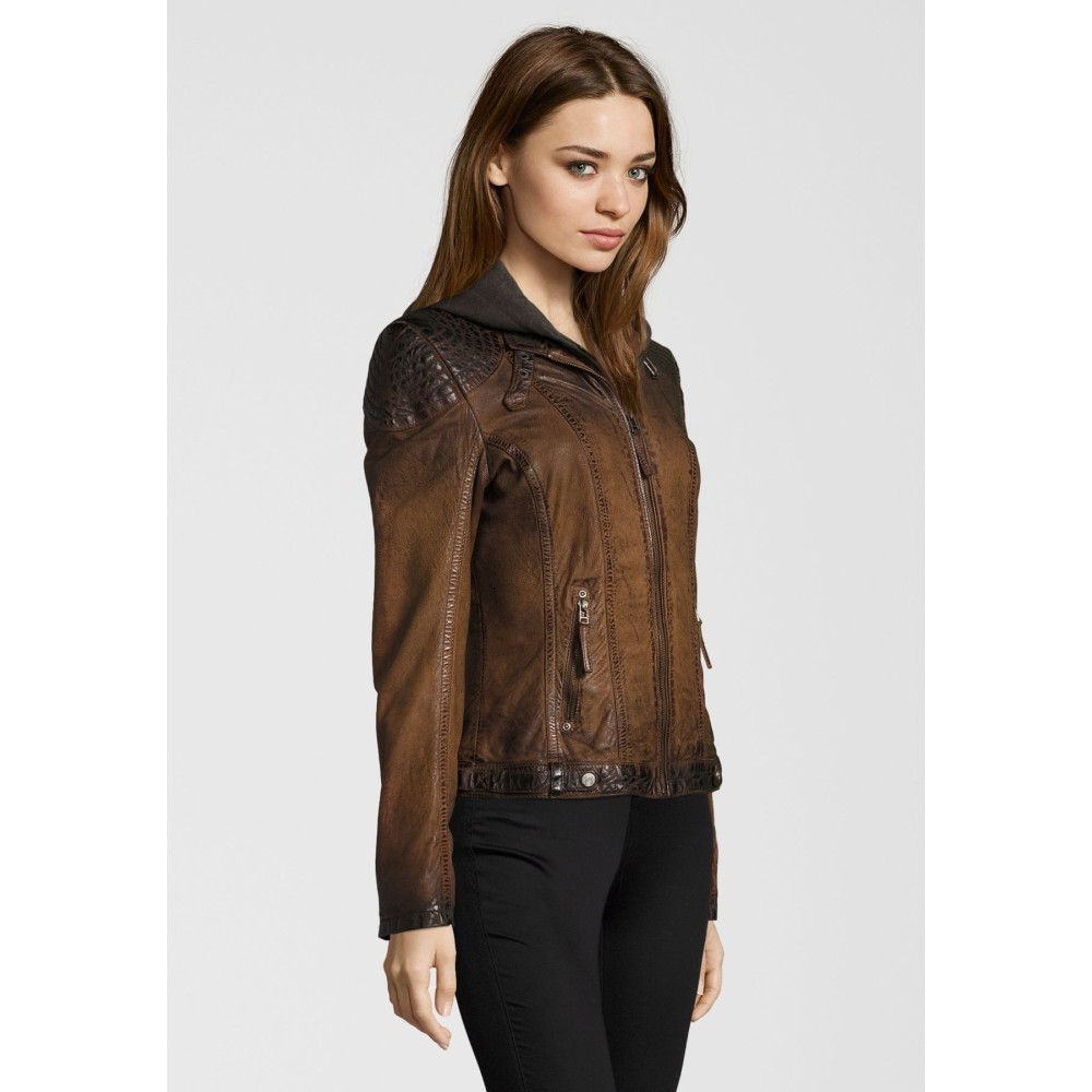 Geaca de Piele Dama Gipsy Maro Antic Cascha LAMOV Geaca de Piele Dama Gipsy Maro Antic Cascha LAMOV - readytowear.ro