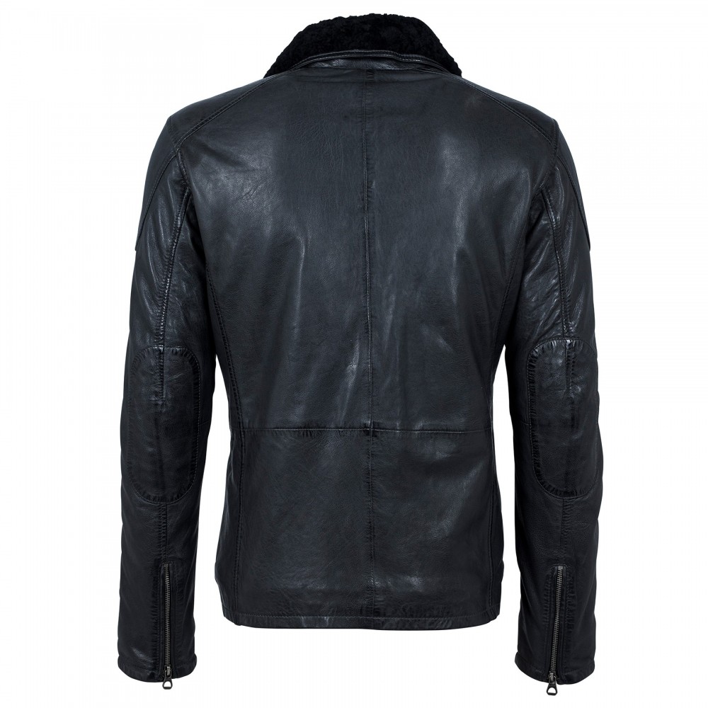 Geaca de Piele Naturala Barbati Gipsy Grafit Casen LATRIV W Geaca de Piele Naturala Barbati Gipsy Grafit Casen LATRIV W - readytowear.ro