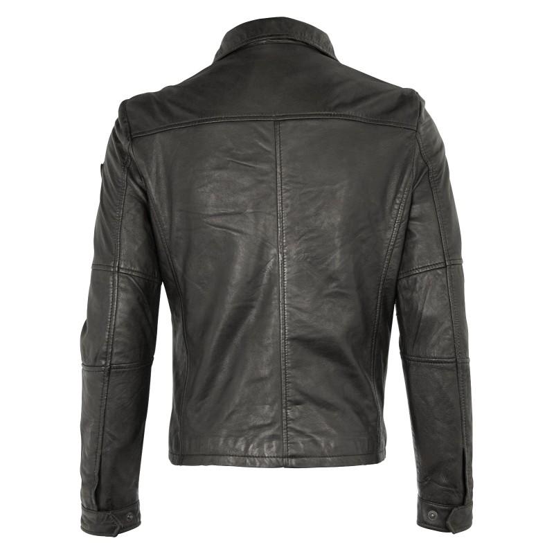 Geaca de Piele Naturala Barbati Gipsy Neagra Cash LALYV – IMBRACAMINTE Geaca de Piele Naturala Barbati Gipsy Neagra Cash LALYV – IMBRACAMINTE