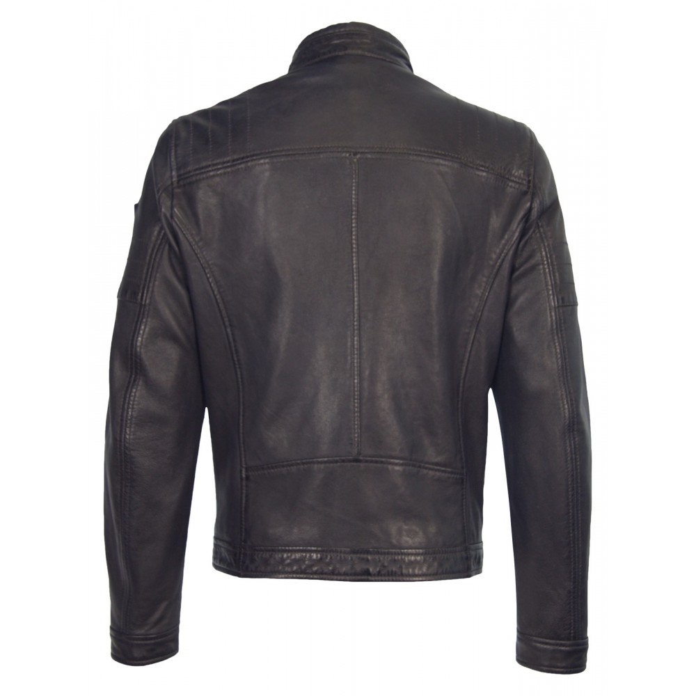 Geaca de Piele Naturala Barbati Gipsy Bleumarin Cave LALYV Geaca de Piele Naturala Barbati Gipsy Bleumarin Cave LALYV - readytowear.ro