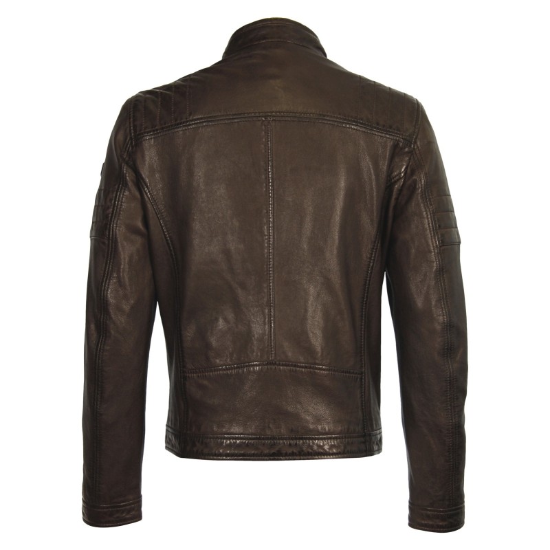 Geaca de Piele Naturala Barbati Gipsy Maro inchis Cave LALYV – Black Friday Geaca de Piele Naturala Barbati Gipsy Maro inchis Cave LALYV – Black Friday