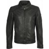 Geaca de Piele Naturala Barbati Gipsy Neagra Cave LALYV - readytowear