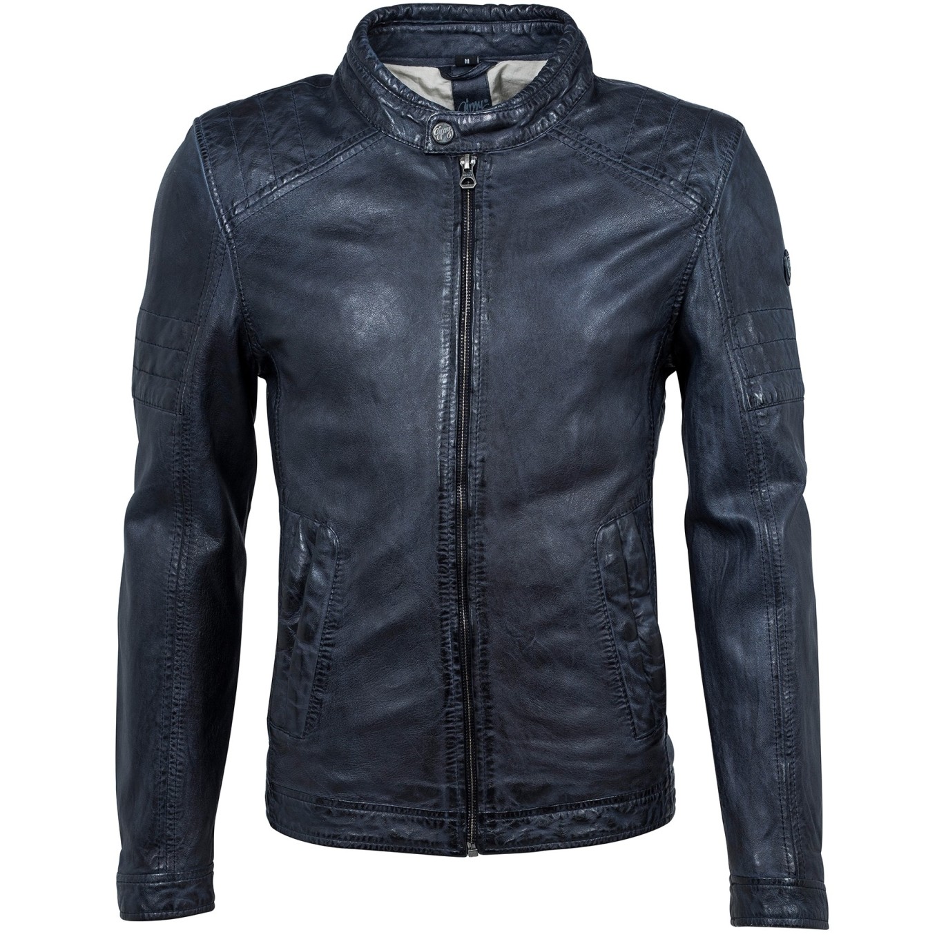 Geaca de Piele Naturala Barbati Gipsy Bleumarin Cave SF W18 LANOV – Black Friday