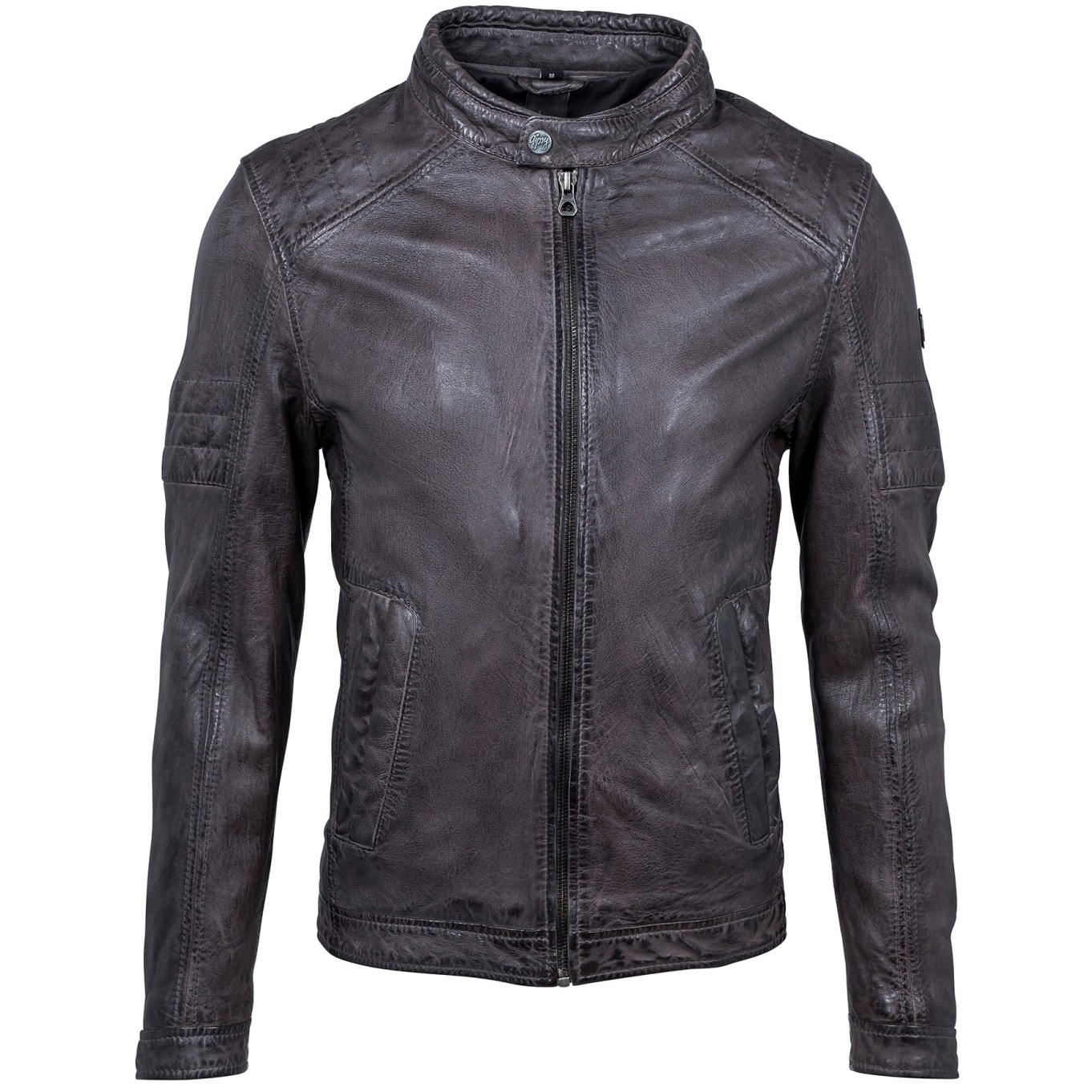 Geaca de Piele Naturala Barbati Gipsy Gri Inchis Cave SF W18 LANOV – IMBRACAMINTE Geaca de Piele Naturala Barbati Gipsy Gri Inchis Cave SF W18 LANOV – IMBRACAMINTE