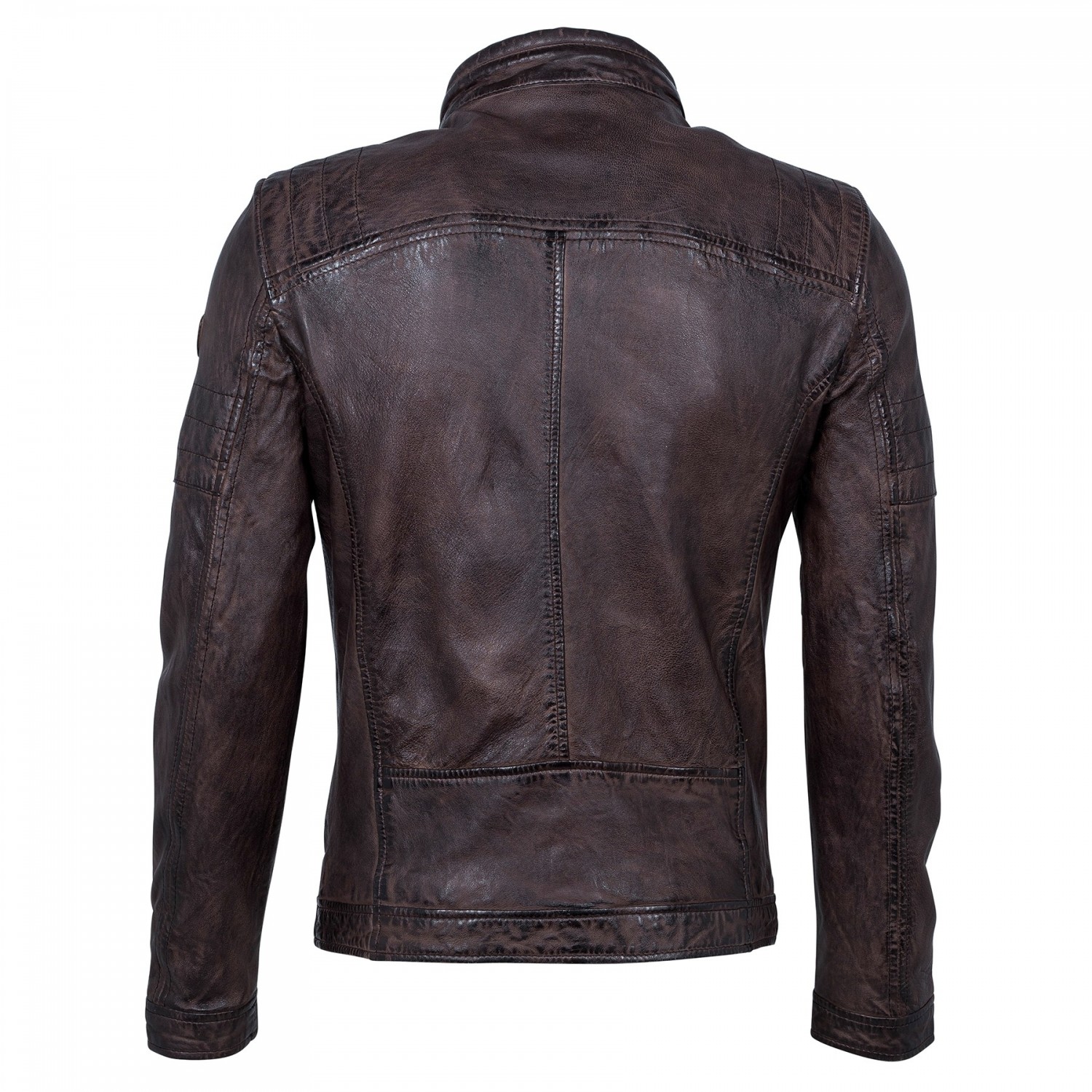 Geaca de Piele Naturala Barbati Gipsy Maro Inchis Cave SF W18 LANOV – IMBRACAMINTE