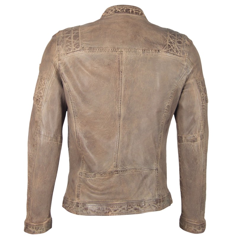 Geaca de Piele Naturala Barbati Gipsy Maro Cave W18 LANOV – Black Friday