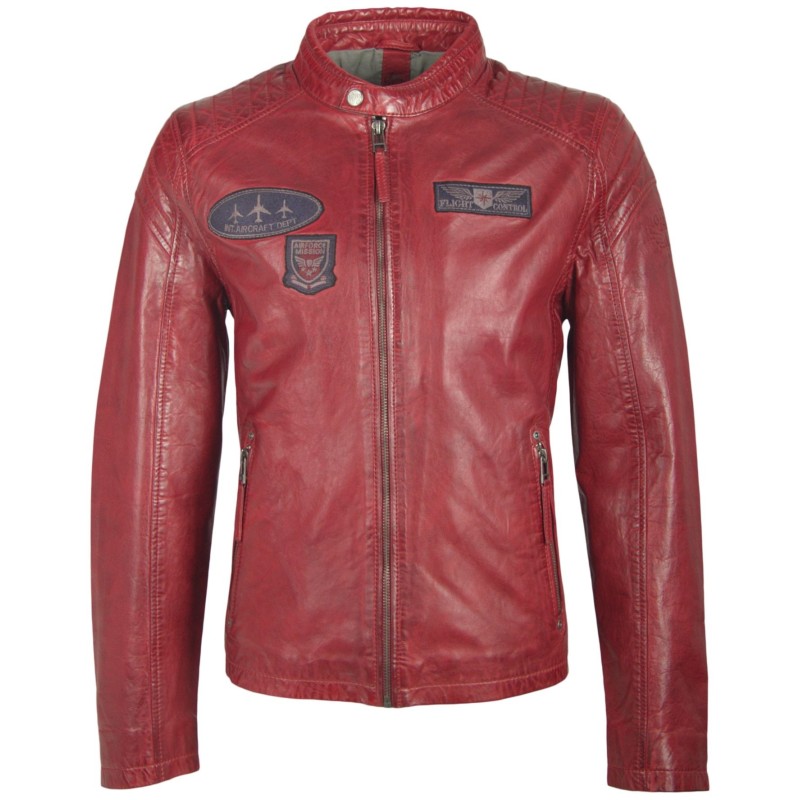 Geaca de Piele Naturala Barbati Gipsy Rosie Channing S19 NSLVW – IMBRACAMINTE