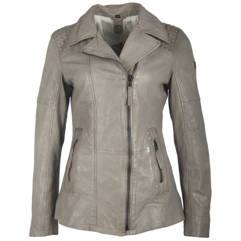 Geaca Lunga de Piele Naturala Dama Gipsy Gri Charlot LATIV – IMBRACAMINTE Geaca Lunga de Piele Naturala Dama Gipsy Gri Charlot LATIV – IMBRACAMINTE